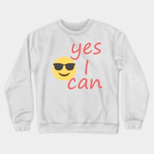 yes Crewneck Sweatshirt